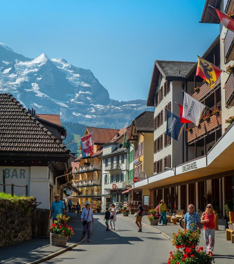 Chalet Acheregg Wengen Exterior foto